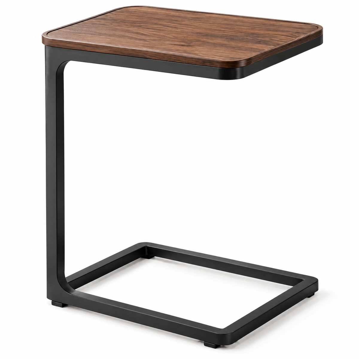 Calvelloqdz™ C-Shaped Sofa Side Table - Image 1
