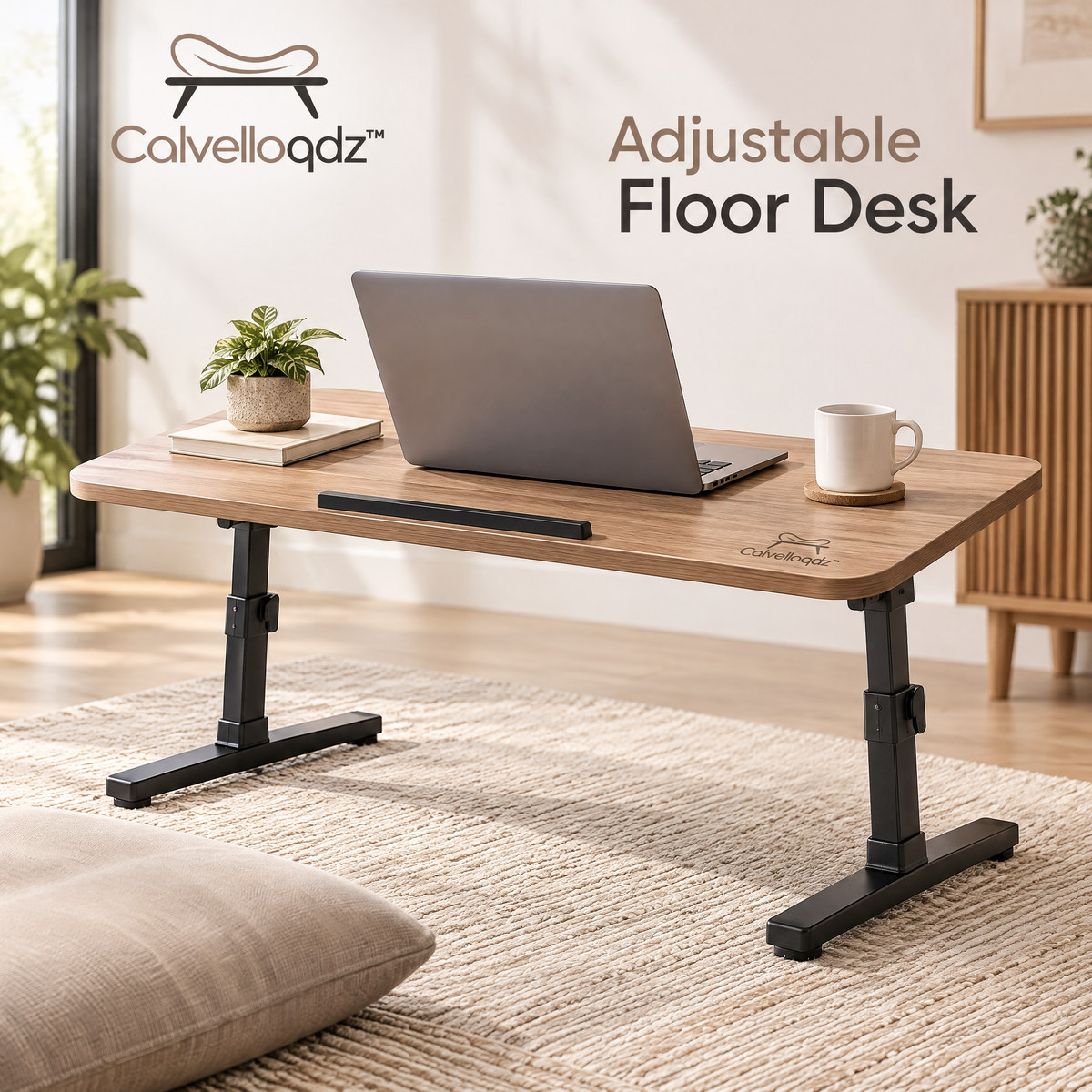 Calvelloqdz™ Adjustable Floor Desk - Image 2