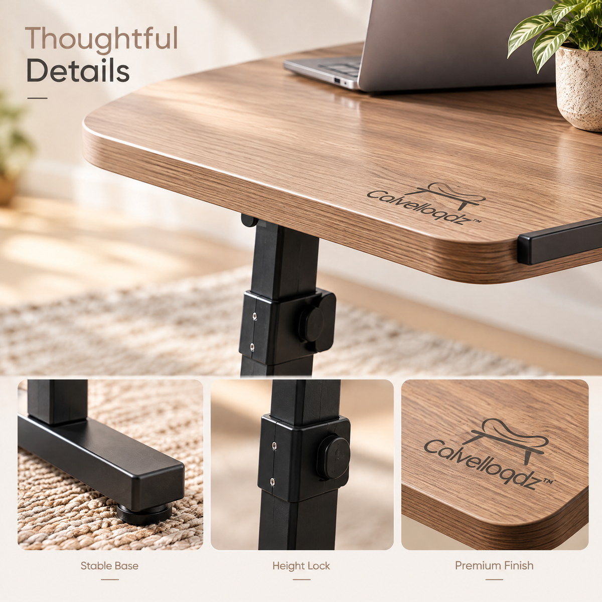 Calvelloqdz™ Adjustable Floor Desk - Image 5