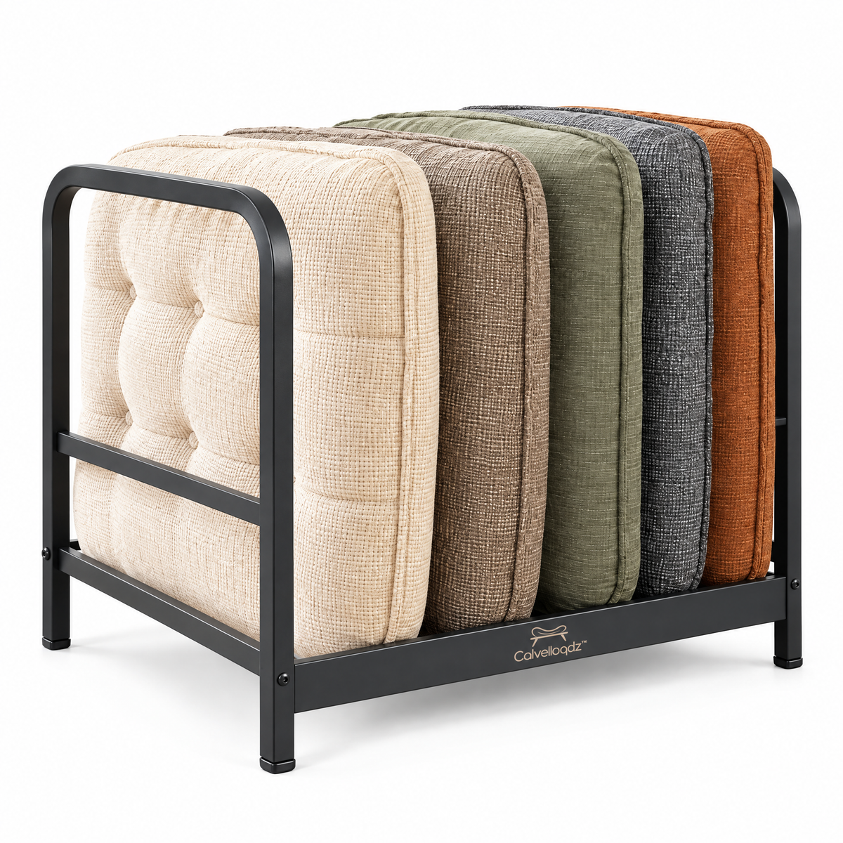 Calvelloqdz™ Floor Cushion Storage Rack - Image 1