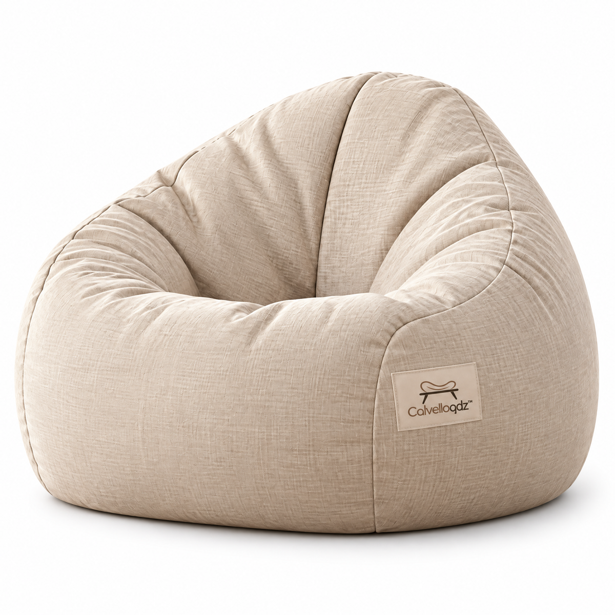 Calvelloqdz™ Bean Bag Chair with Side Table - Image 1